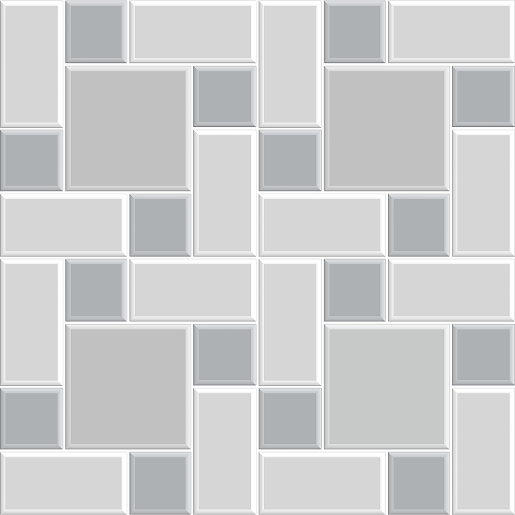 SARAH HOLDEN Tile Stickers Tile Stickers - Grey Mosaic - TS-003-34 Luxury Tile Stickers - Mosaic Pattern - Bespoke Designs