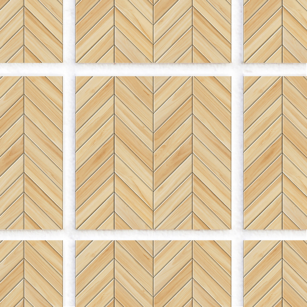 Tile Stickers - Wood Effect Herringbone - TS-003-13