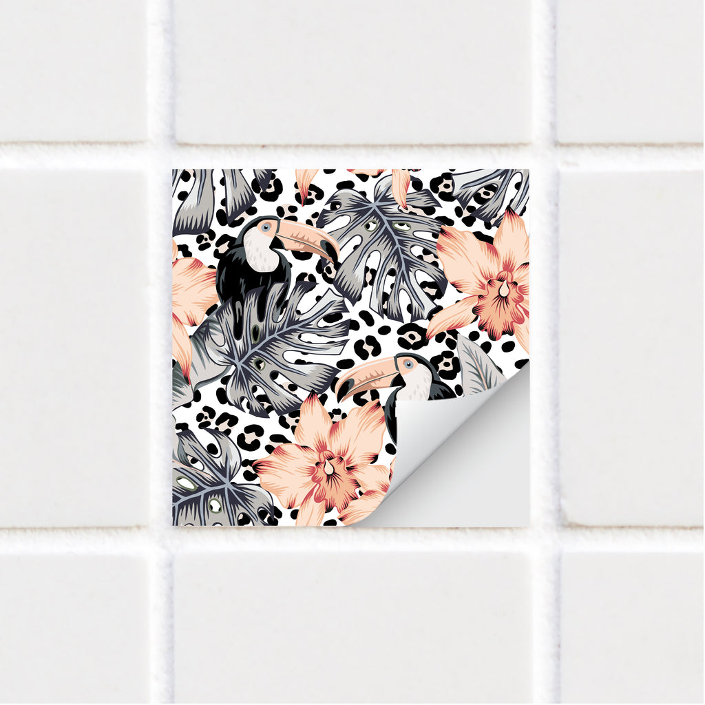 Tile Stickers - Toucan - TS-001-01