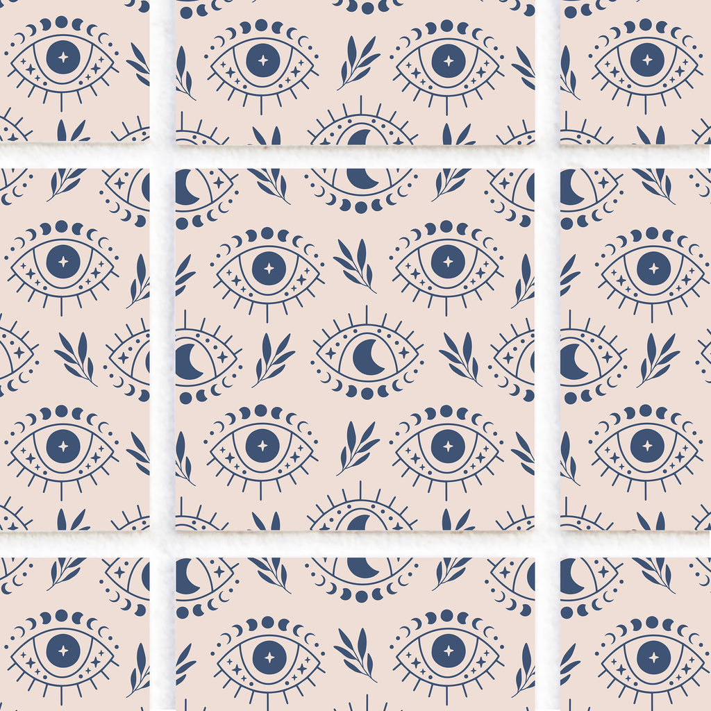 Tile Stickers - Third Eye Tile Decal- TS-001-10