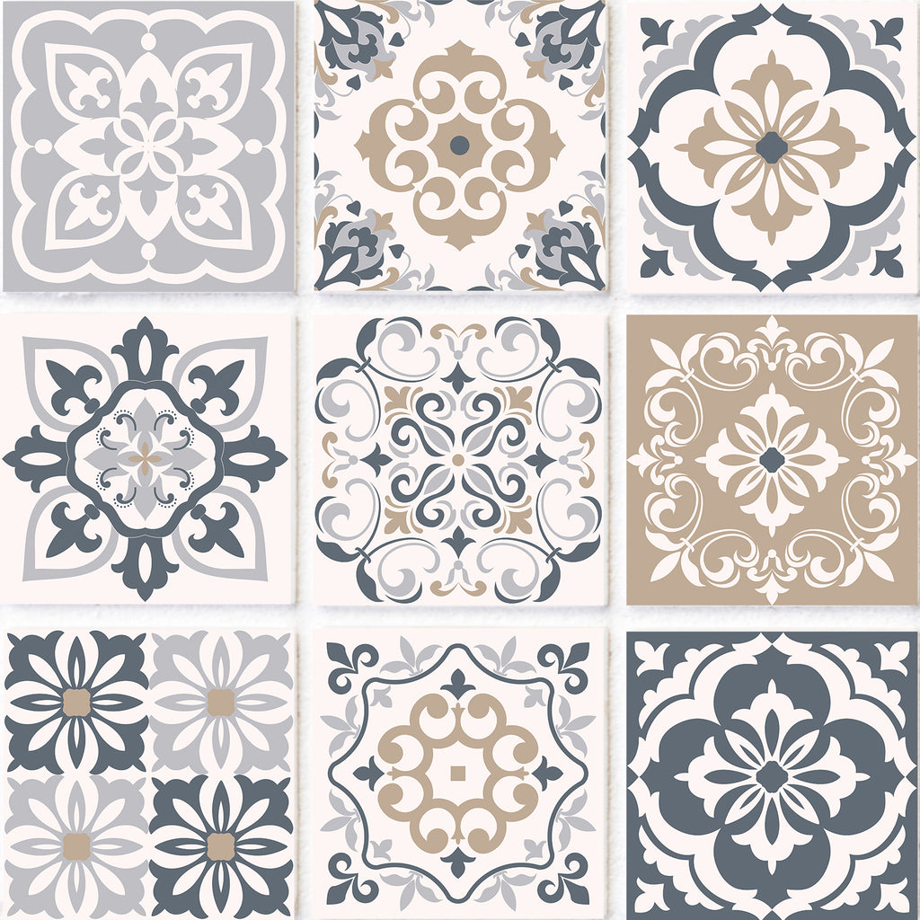 Tile Stickers - Azulejos Tile Decals - TS-007-06
