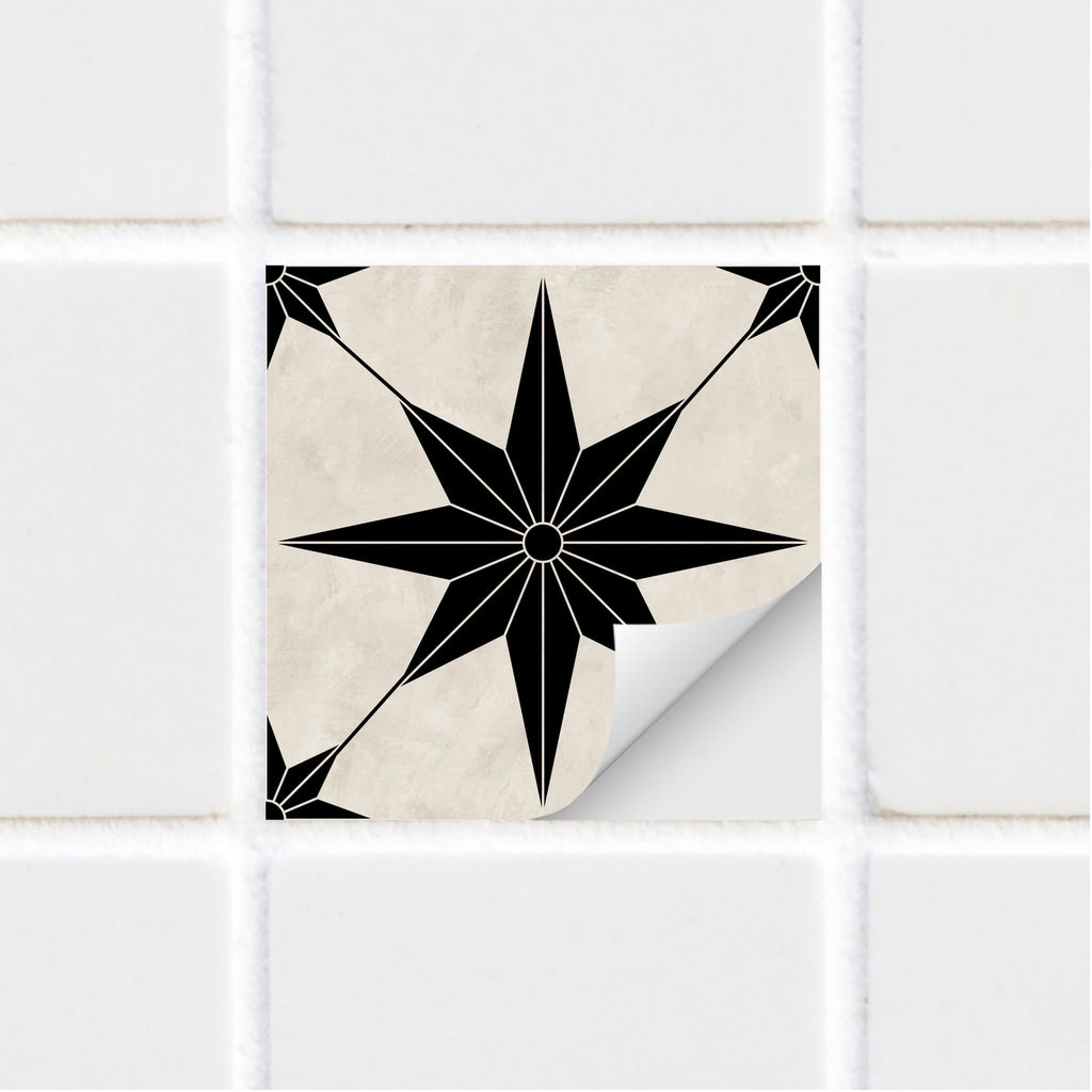 SARAH HOLDEN Tile Stickers Astral Tile Stickers - Star Pattern - TS-005-01