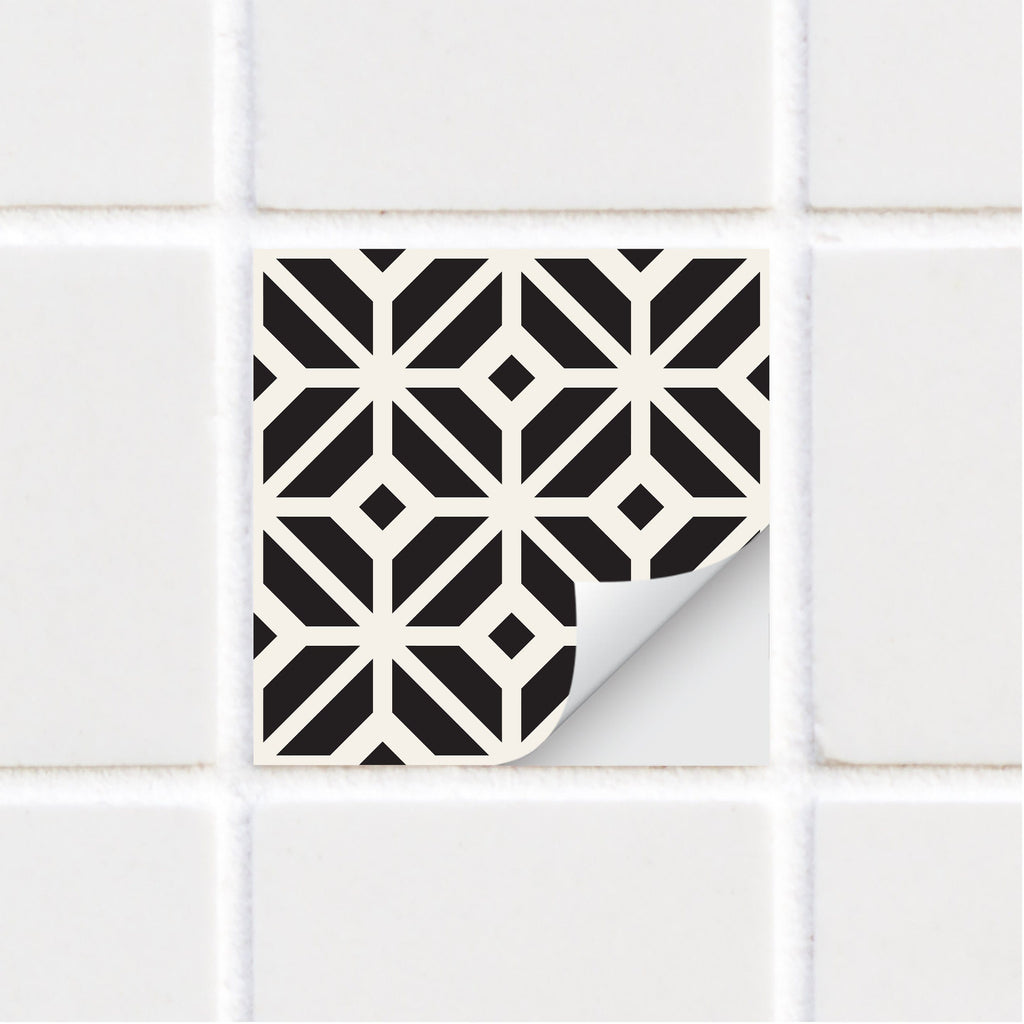 SARAH HOLDEN Tile Stickers Tile Stickers - Geometric - TS-003-30 Luxury Tile Stickers - Geometric - Bespoke Designs