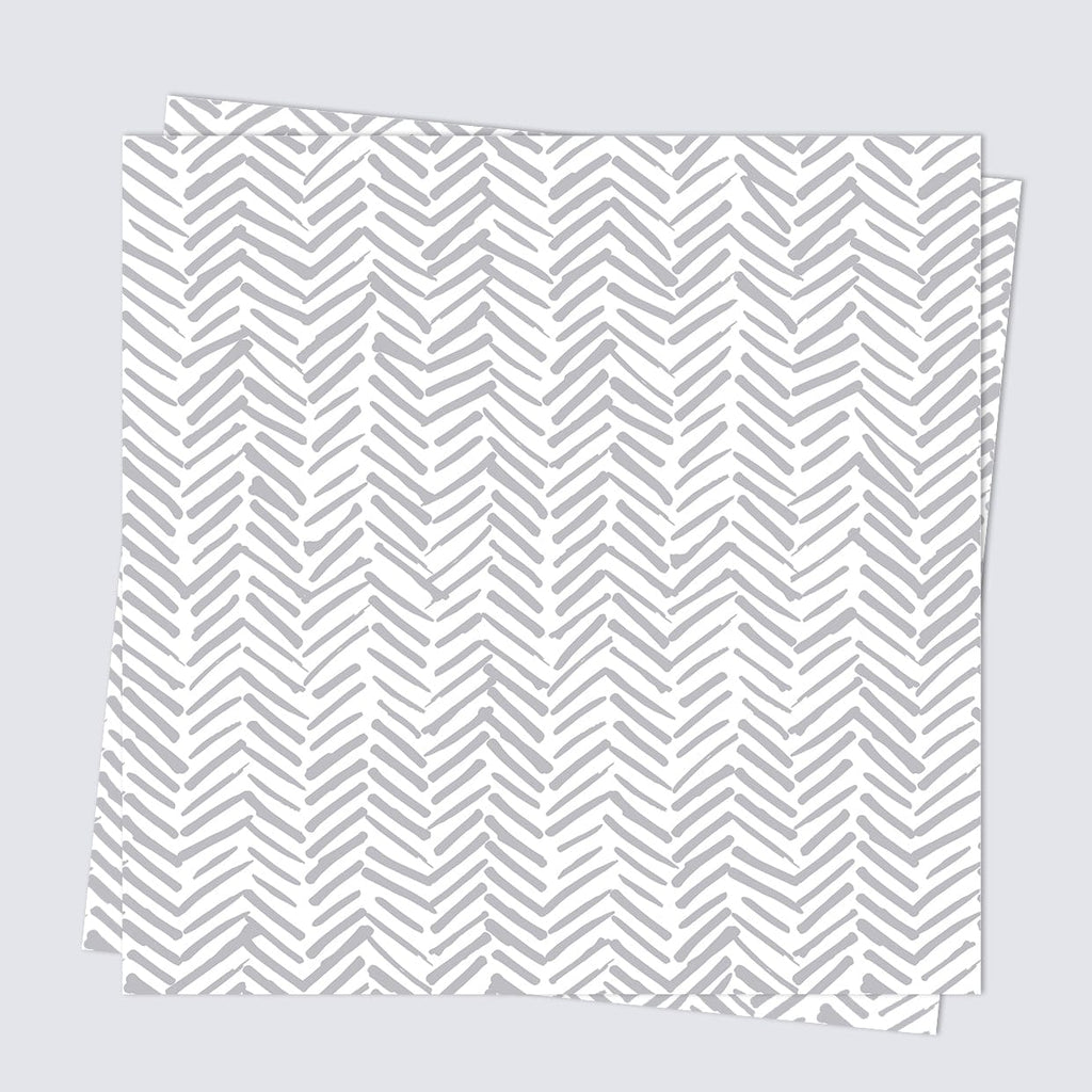 SARAH HOLDEN Tile Stickers Tile Stickers - Grey Herringbone - TS-003-27 Luxury Tile Stickers - Herringbone - Bespoke Designs